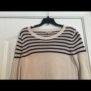 Loft striped sweater
